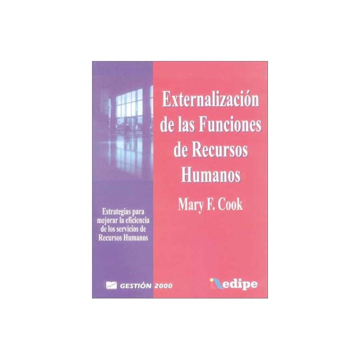 Externalizacion De Las Funciones De Recursos Humanos (AEDIPE)